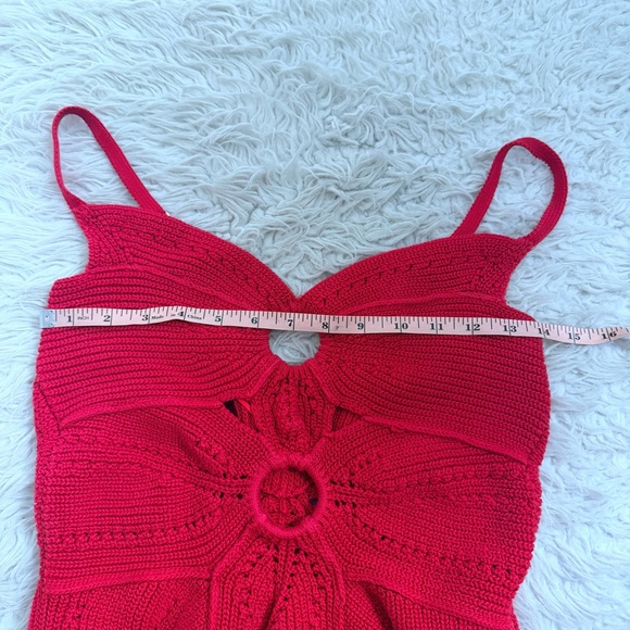 Cult Gaia Marlow Red Mini Dress - Picture 7 of 9